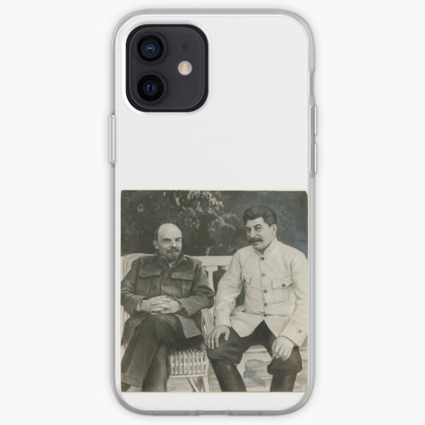 Heavily #retouched #photograph of #Stalin and #Lenin iPhone Soft Case