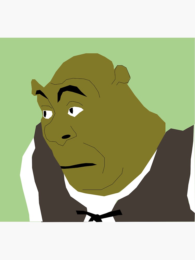 Kiss-Cut Stickers Shrek meme