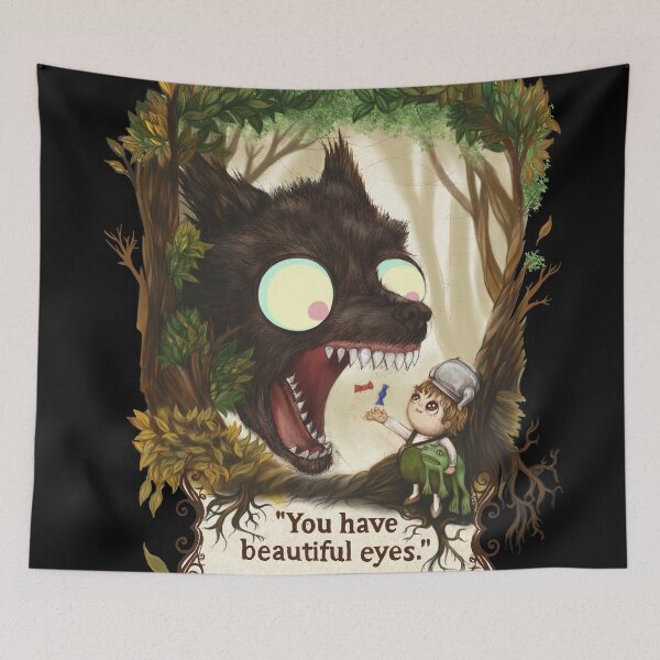 Item preview, You have beautiful eyes - over the garden wall designed and sold by Lavinia Knight.