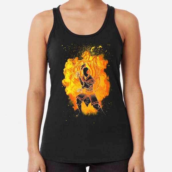 Soul of the Firebender Racerback Tank Top