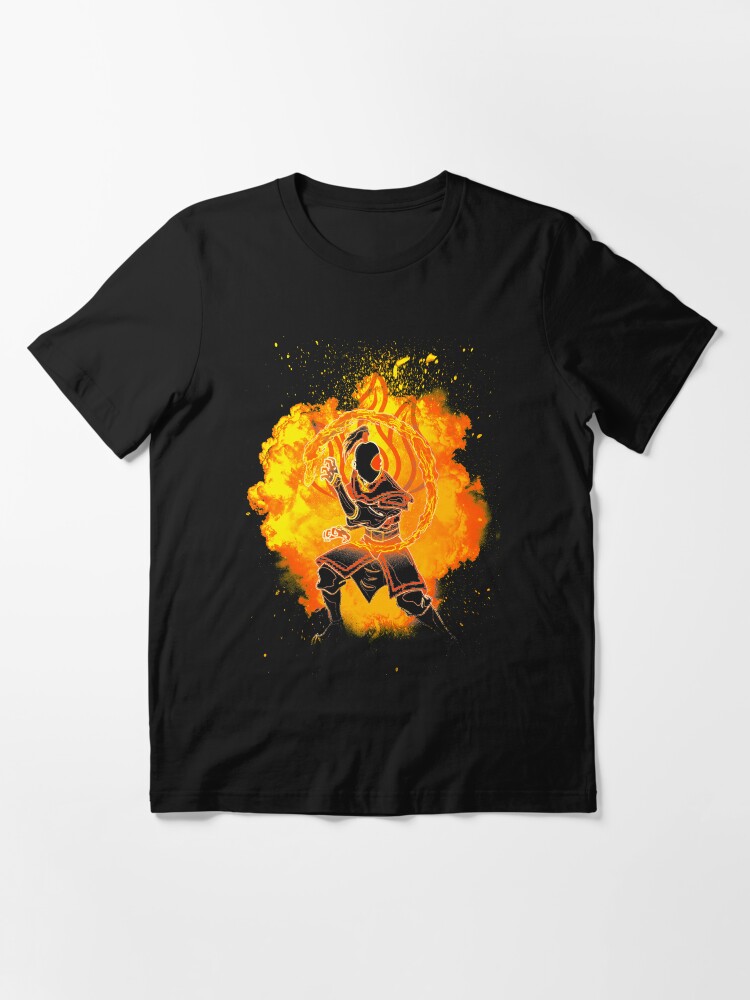 Thumbnail 2 of 7, Essential T-Shirt, Soul of the Firebender designed and sold by Donnie Art.