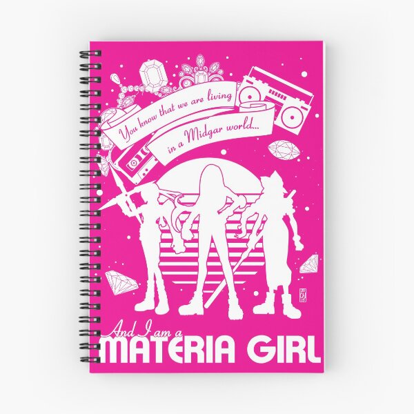 Item preview, Materia Girl designed and sold by The Bearded Brush & Blade.