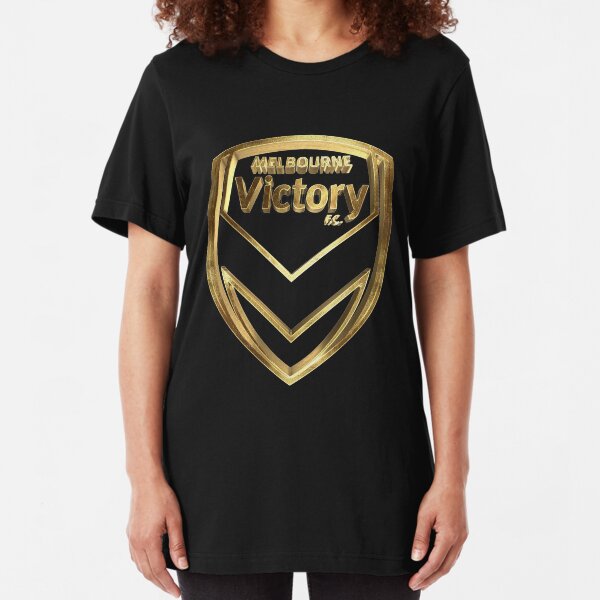 Melbourne Victory FC Gold Slim Fit T-Shirt