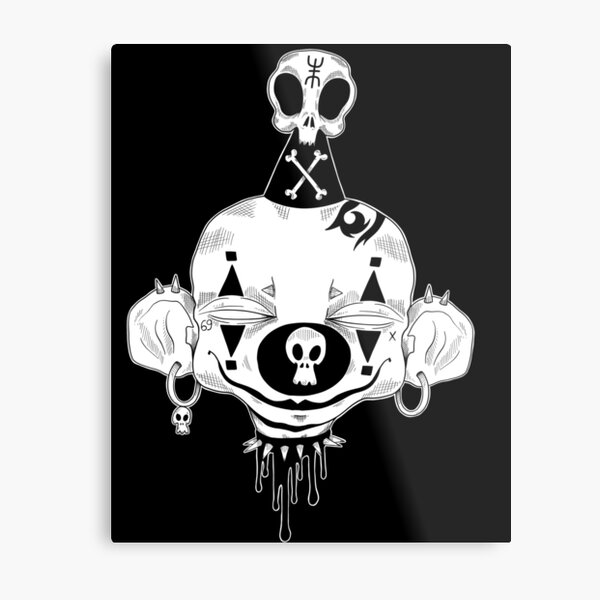 Punk Klown Metal Print