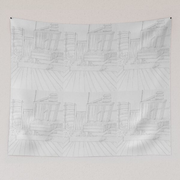 Item preview, GRANDMA RUTH'S BACKYARD designed and sold by Tammera.