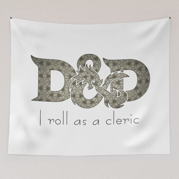 Item preview, I roll as a cleric designed and sold by Judge-Hatchet.