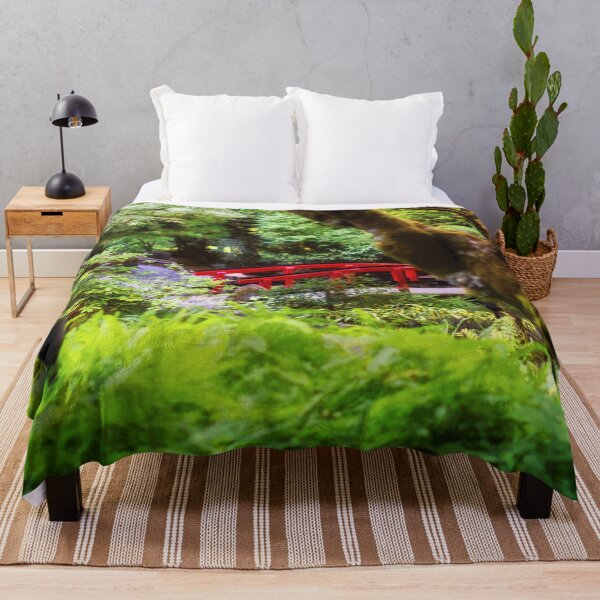 Item preview, The Red Bridge - Japanese Garden - Butchart Garden - B.C. designed and sold by Yannik Hay.