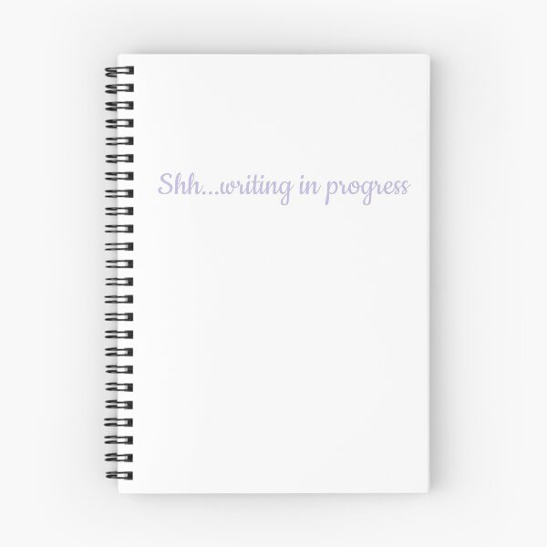Item preview, Writing in Progress Lavender/Light Purple designed and sold by TeaRoseWriter.