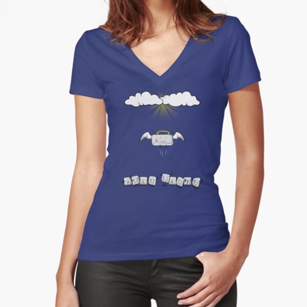 Fitted V-Neck T-Shirt