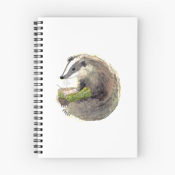 Item preview, Hygge Badger designed and sold by RumpledCrow.