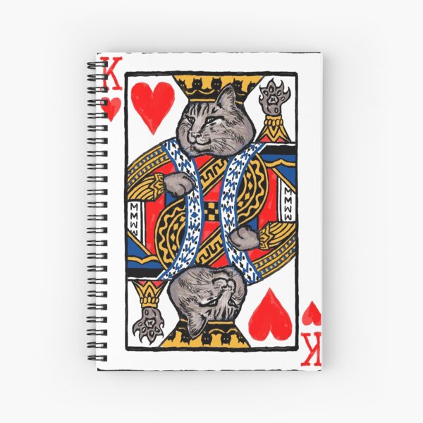 Moriarty, King of Hearts Spiral Notebook