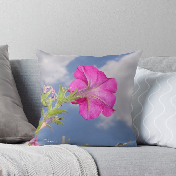 Item preview, Pink Petunia Flower Clouds designed and sold by TranquilArt.