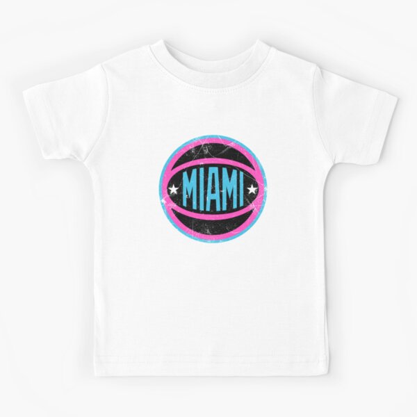 Youth Miami Heat Jimmy Butler White Team Name & Number T-Shirt