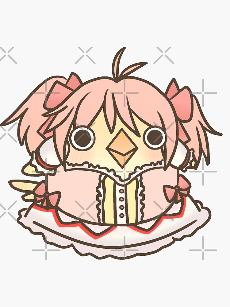 Puella Magi Madoka Magica Madoka Kaname Sticker For Sale By Blirbos