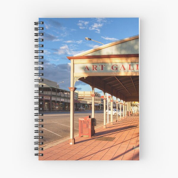 Item preview, Early Morning in Argent Street, Broken Hill, NSW designed and sold by ChristineJayne.