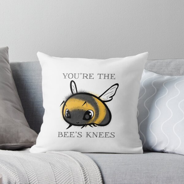 Item preview, bee’s knees - black text designed and sold by frickin-rad.