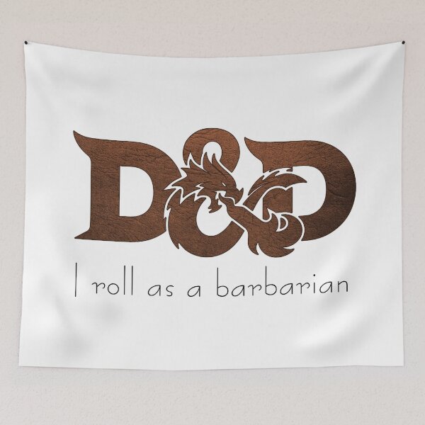 Item preview, I roll as a barbarian designed and sold by Judge-Hatchet.