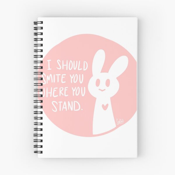 Item preview, Ready to Smite Bunny designed and sold by K. I. Cyber.