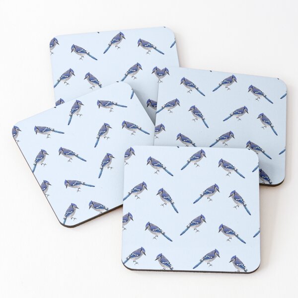 Item preview, Geometric Bluejay designed and sold by Hodgepodge Bricolage.