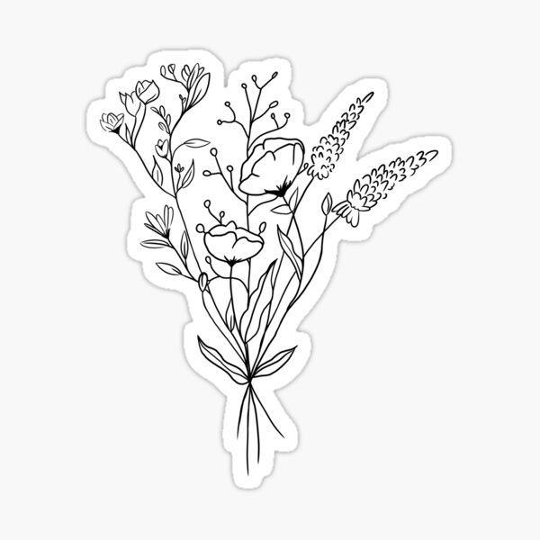 Wildflower Stickers | Redbubble