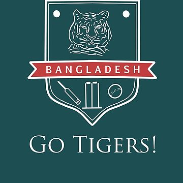 Artwork thumbnail, Bangladesh Cricket: Go Tigers by Tareq Hasan