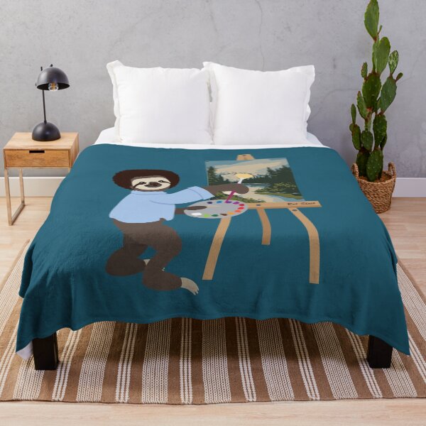 Bob Sloth Throw Blanket