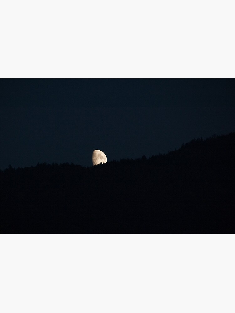 Moon peering over the hillside, Bolzano/Bozen, Italy by leemcintyre