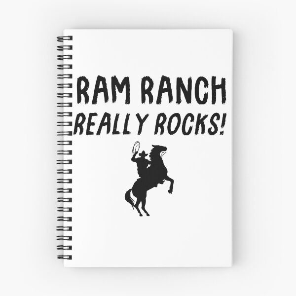 Artikelvorschau, Ram Ranch rockt wirklich! - schwarz entworfen und verkauft von FuzzCanyon.