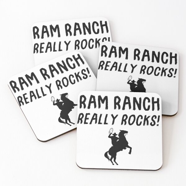 Item preview, Ram Ranch Really Rocks! - Black designed and sold by FuzzCanyon.