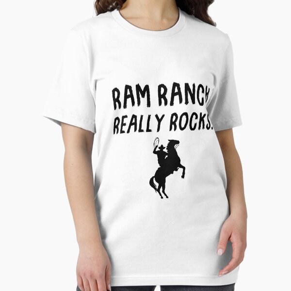 Item preview, Ram Ranch Really Rocks! - Black designed and sold by FuzzCanyon.