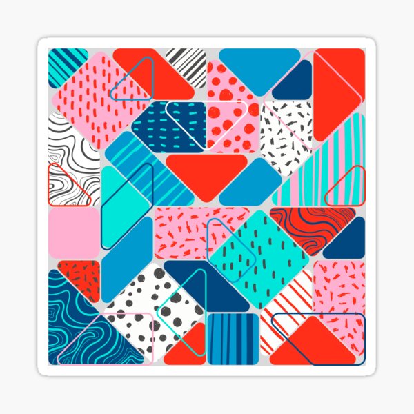 Shape Pattern Sticker