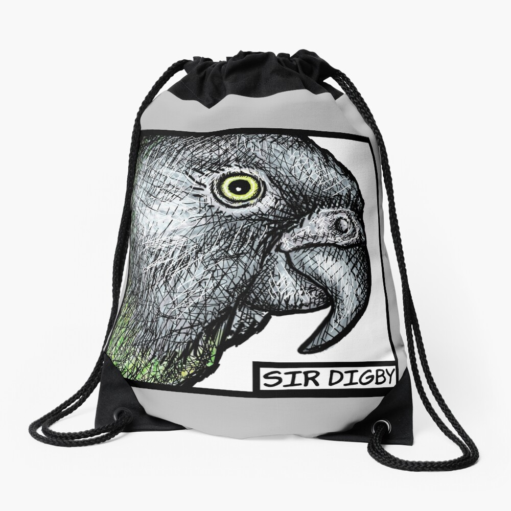 "Sir Digby, 2014" Drawstring Bag