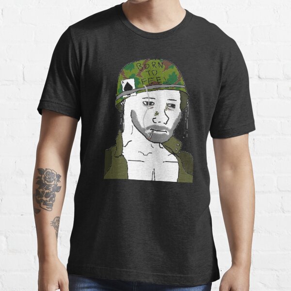 Born To Feel Doomer Wojak Essential T-Shirt
