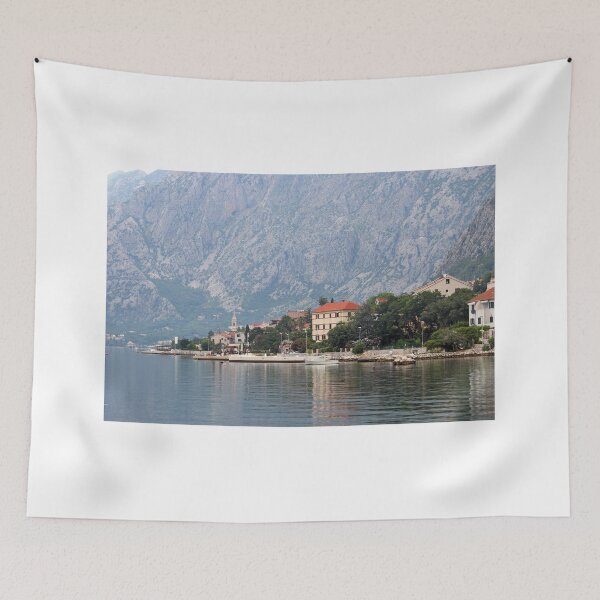 Item preview, Bay of Kotor Montenegro in summer season designed and sold by goceris.