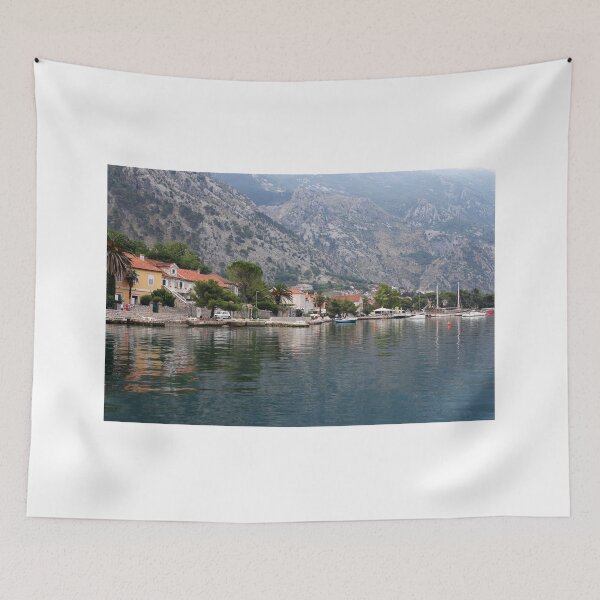 Item preview, Kotor town street Bay of Kotor Montenegro  designed and sold by goceris.