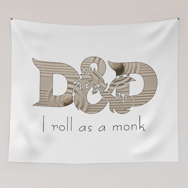 Item preview, I roll as a monk designed and sold by Judge-Hatchet.