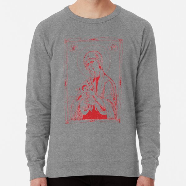 Galaktotrophousa | Milk-Giver Icon - Full Figure Lightweight Sweatshirt
