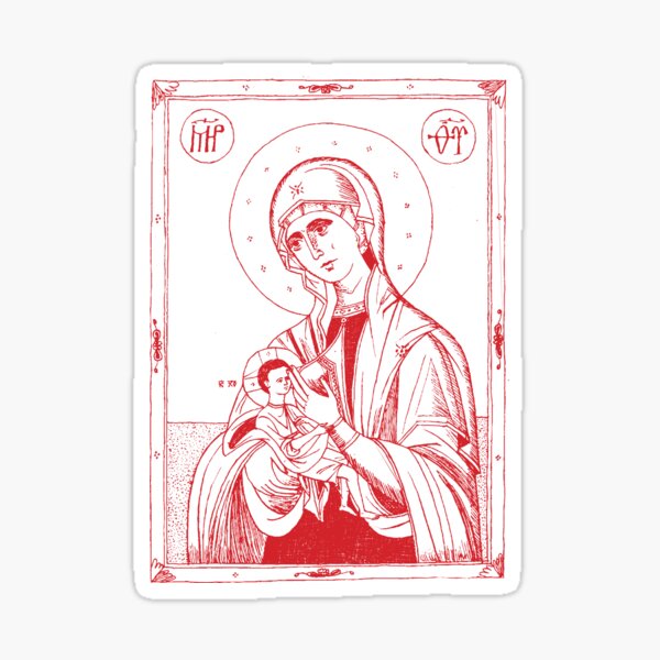 Galaktotrophousa | Milk-Giver Icon - Full Figure Sticker