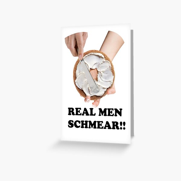 Item preview, Real Men Schmear designed and sold by Jonnydowntown.