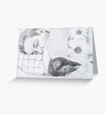 fara and shanti Greeting Card