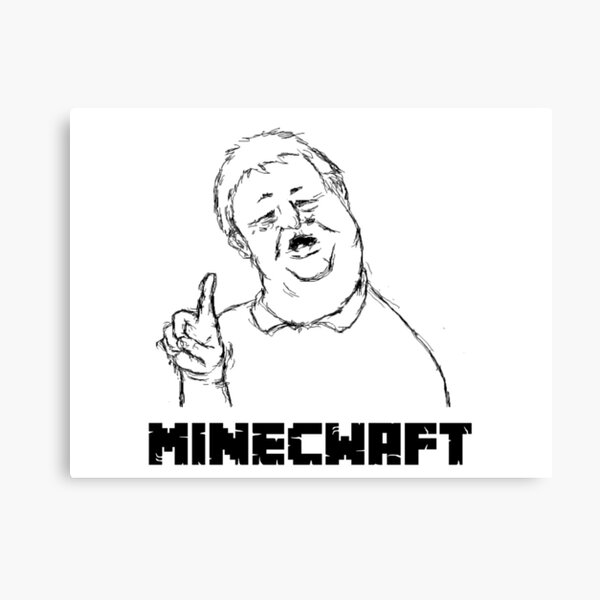 Minecwaft Canvas Print