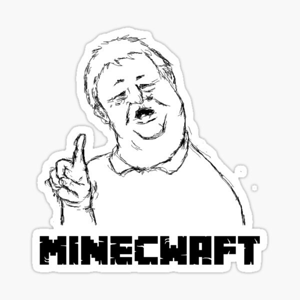 Minecwaft Sticker
