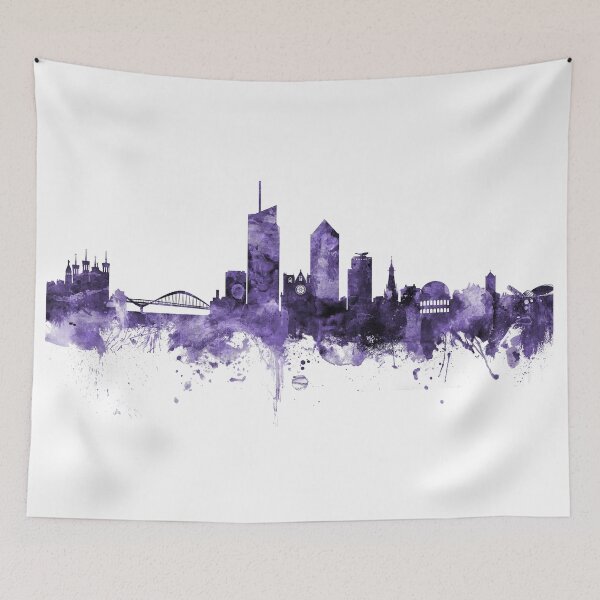 Item preview, Lyon France Skyline designed and sold by ArtPrints.
