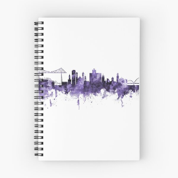 Item preview, Middlesbrough England Skyline designed and sold by ArtPrints.