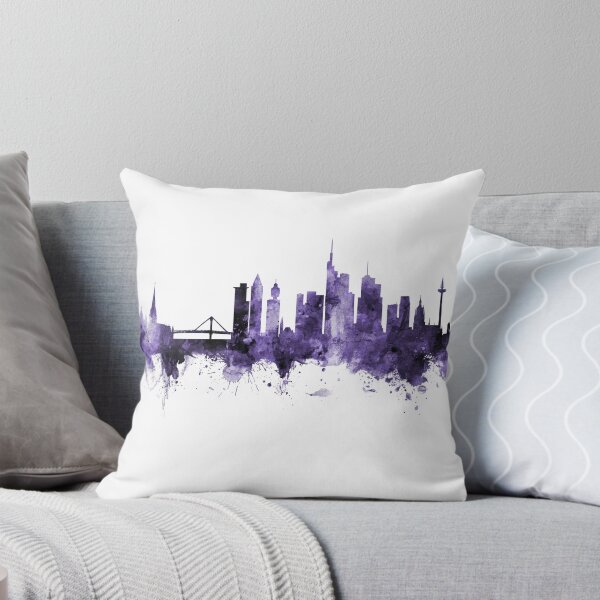 Artikelvorschau, Frankfurt Germany Skyline entworfen und verkauft von ArtPrints.