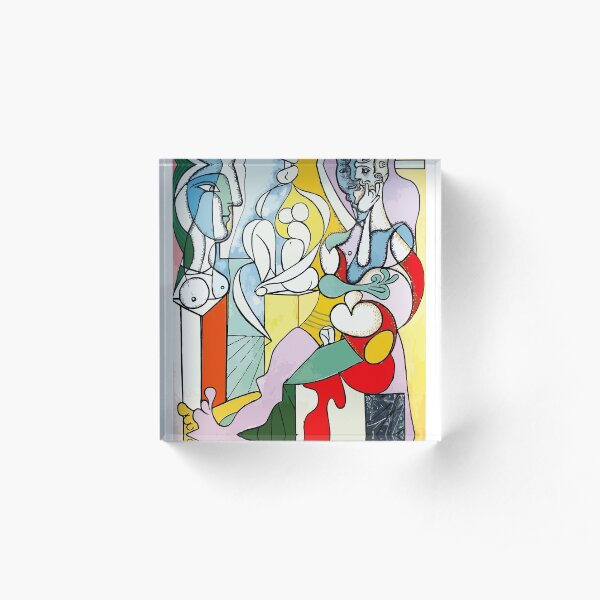 Pablo Picasso The Sculptor, 1931 Artwork Reproduction Acrylic Block