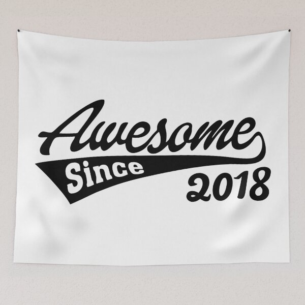 Item preview, Awesome Since 2018 designed and sold by TheArtism.