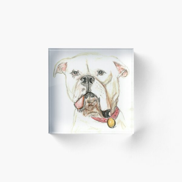 Dog Acrylic Block