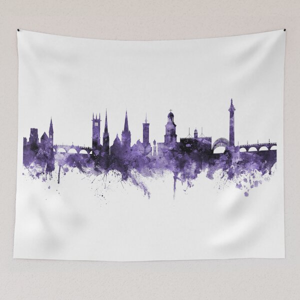 Item preview, Shrewsbury England Skyline designed and sold by ArtPrints.