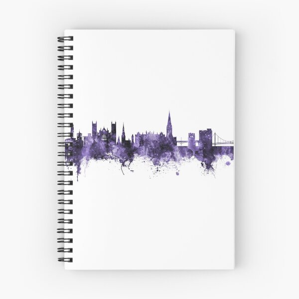 Item preview, Exeter England Skyline designed and sold by ArtPrints.